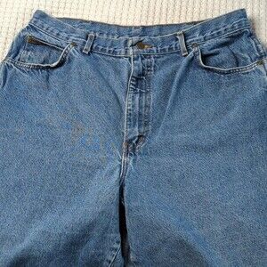 Chic vintage cotton high rise mom jeans made in USA Size 22W